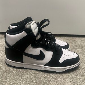 Nike High Top Panda Dunks